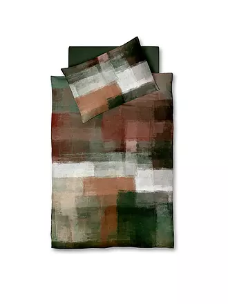 FLEURESSE | Satin Bettwäsche MODERN ART 70x90cm/140x220cm Stone | 